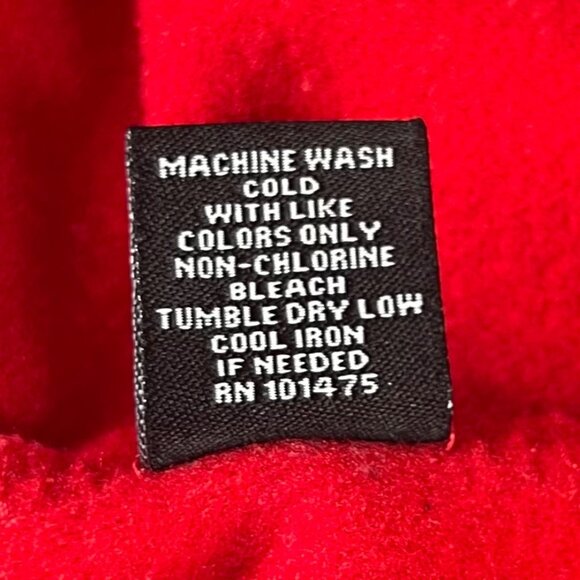 Ohio State Buckeyes Hoodie Sweatshirt Mens Large Red Fanwear OSU - Picture 9 of 9